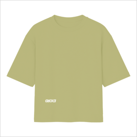 Camiseta Oversized Masculina | Coleção EXORD "Elementos Naturais Abstratos" Green